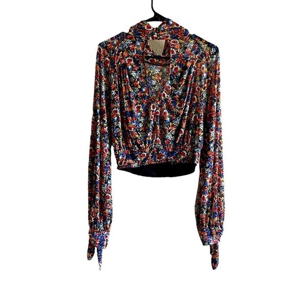 FREE PEOPLE All Dolled Up Blouse Size Small - Picture 6 of 13